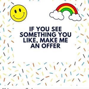 If you see something you like, make me an offer! Bundle to save on shipping too!